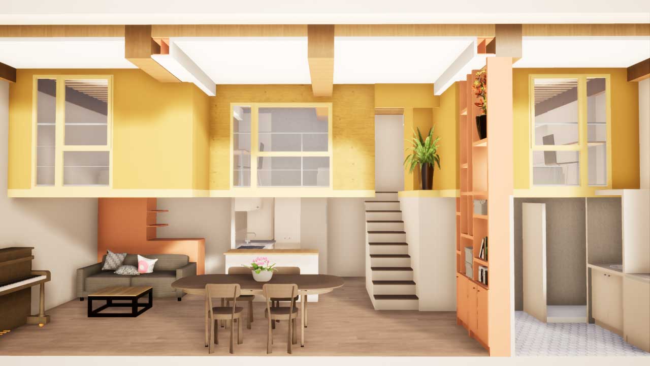 Appartement Canut Basa Architecture