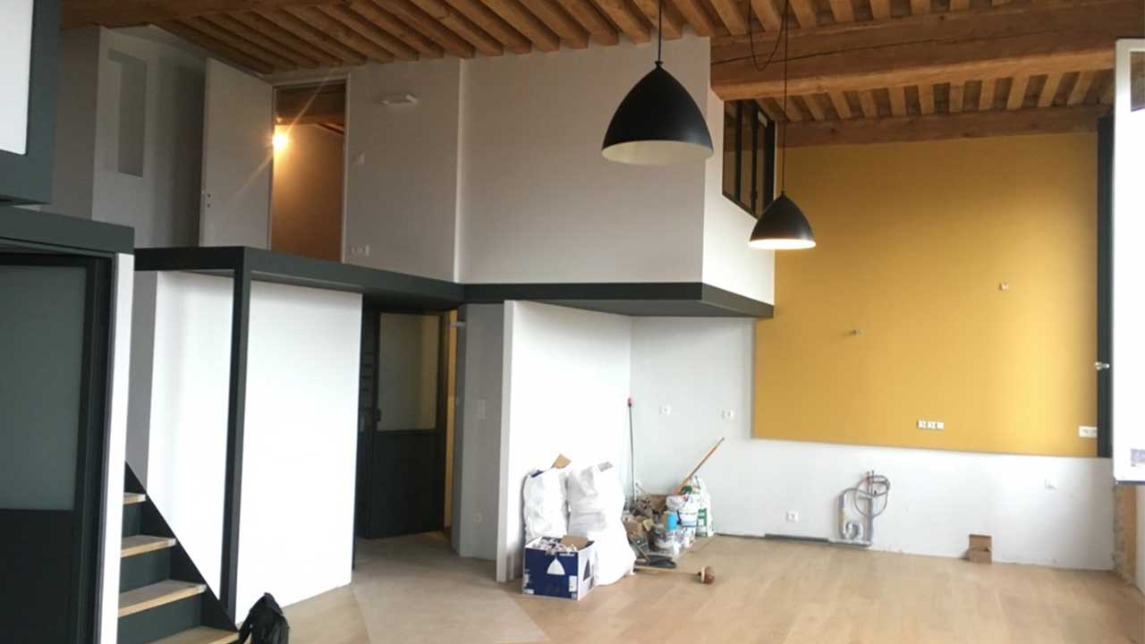 Rénovation appartement rue célu