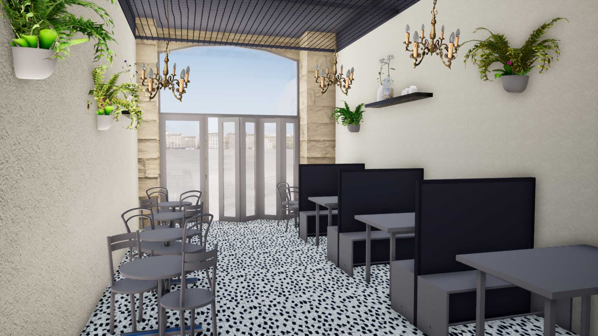 Restaurant Croix Rousse Basa Architecture